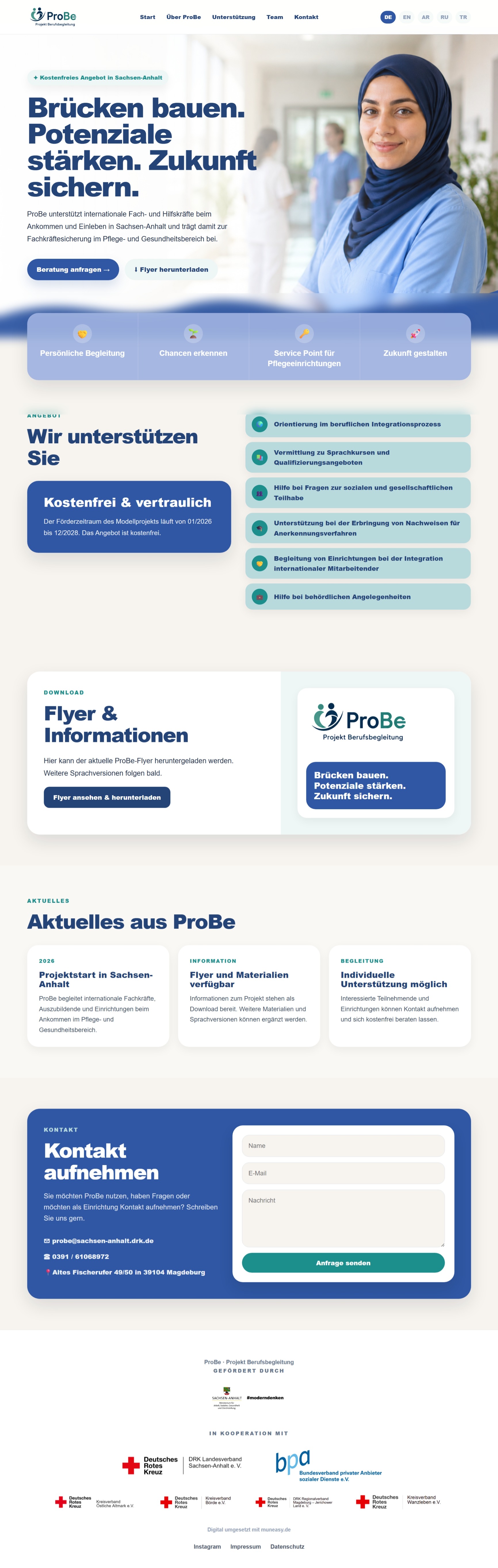 ProBe Startseite